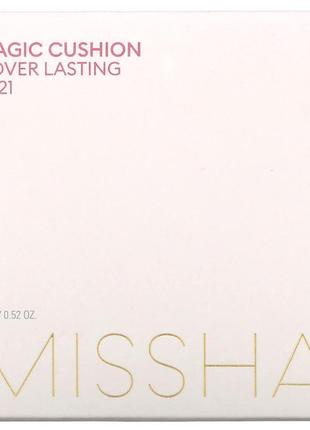 Missha, magic cushion cover lasting, кушон 21, світло-бежевий, 152 фото