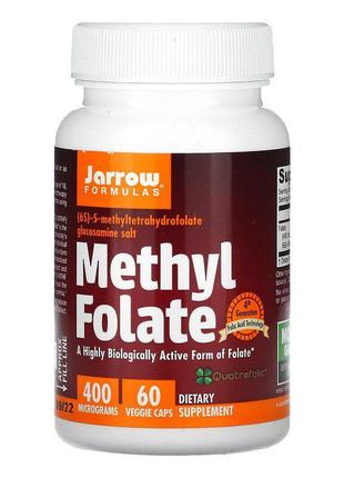 Jarrow formulas, метилфолат, фолієва кислота 400 мкг, 60 шт