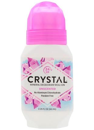 Crystal body deodorant мінеральний кульковий дезодорант без запах1 фото