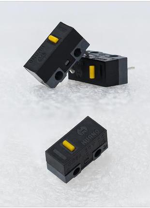 Мікро-перемикач / кнопка мишки huano yellow