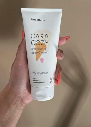 Hello body cara cozy shimmering body lotion новинка