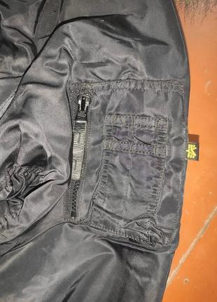 Парка alpha industries n3b (р.xl) куртка демісезонна5 фото