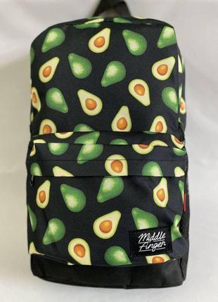 Рюкзак з принтом авокадо