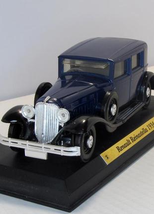 Renault reinastella 1934, atlas solido. 1:43 коробка и бокс