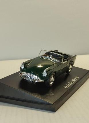 Daimler sp250, atlas. classic sport cars. 1:43 коробка