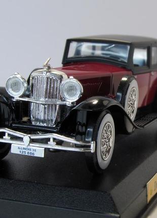 Duesenberg j berline 1935, atlas solido. 1:43 коробка и бокс