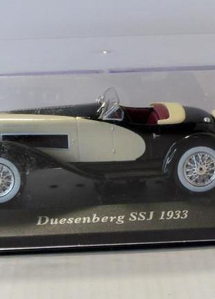 Duesenberg ssj 1933 altaya. 1:43 бокс.8 фото