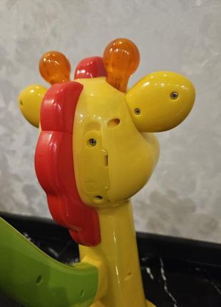 Kiddieland каталка игрушка жираф5 фото