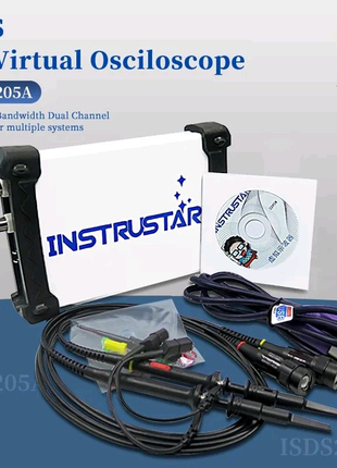 Осцилограф instrustar isds205a
