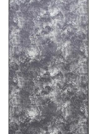 Ковер безворсовый на резиновой основе dakaria ratio printgel run 1023vl41-p4 0.60x1.00 м серый