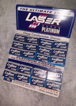 Леза для гоління laser super platinum