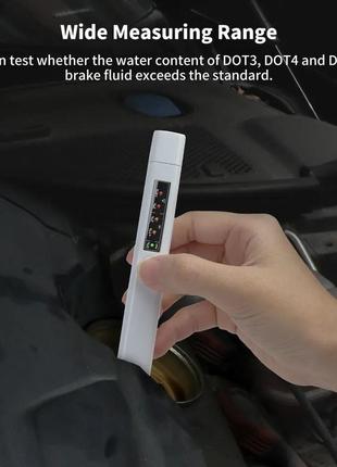 Тестер гальмівної рідини brake fluid tester білий