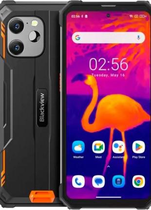 Захищений смартфон blackview bv8900 8/256 gb green з тепловізором