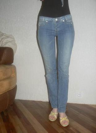 Брендові фірмові джинси eight sin італія! супер якість, цікавий дизайн! розмір 27