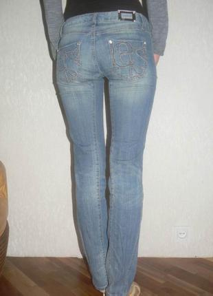 Брендовые фирменные джинсы eight sin италия! супер качество, интересный дизайн! размер 273 фото
