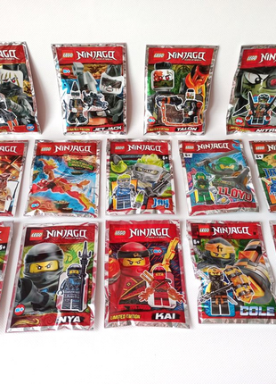 Міні лего фігурки ніндзяго.ninjago.lego.jet jack.talon.nitro.cole