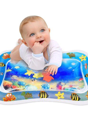 Надувной детский водный коврик air pro inflatable water play mat