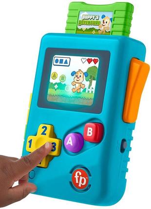 Розвиваюча музична іграшка fisher-price "маленький геймер"5 фото