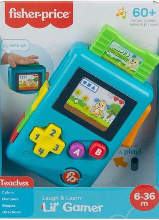 Розвиваюча музична іграшка fisher-price "маленький геймер"6 фото