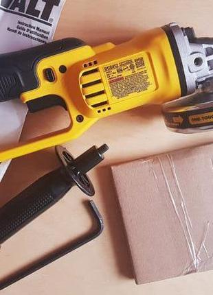 Акумуляторна болгарка dewalt dcg412b 20v кутова шліфмашина