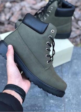 Чоловіче взуття timberland зелений зима