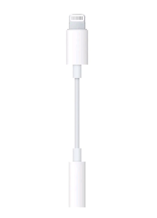 Адаптер apple lightning - 3.5 mm white (original)