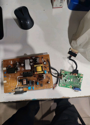 Плата блока питания и плата управления монитора acer 19"