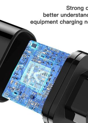 Зарядний пристрій 30w 3xusb quick charge 3.0 kuulaa (kl-cd01)5 фото