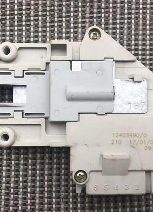 Замок люка пральної машини aeg, electrolux, zanussi 12403490