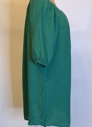 Яскрава сукня з льону,італія3 фото