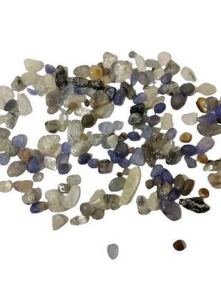 Камни декоративные 30 г цвет серо-фиолетовые  для эпоксидной смолы