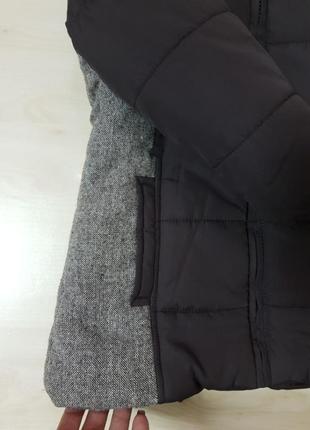 Теплая удлиненная куртка 6-7лет2 фото