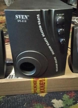 Акустика 2.1 sven sps-818