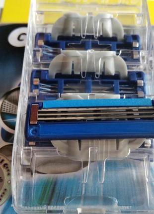 Знижка -40% gillette mach 3 8 шт леза для гоління , верстат