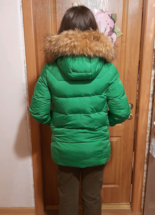 Куртка зимова з синтепоновим наповнювачем для дівчинки2 фото