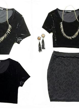 Модная бархатная футболочка от atmosphere