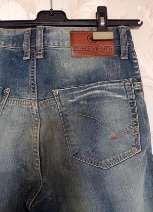 Фирменные джинсы zu+elements, р. м, италия4 фото