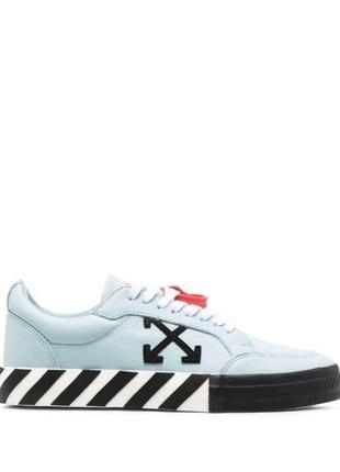 Off-white vulcanized sneakers3 фото