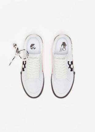 Off-white vulcanised sneakers6 фото