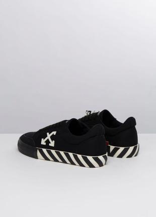 Off-white vulcanised sneakers7 фото