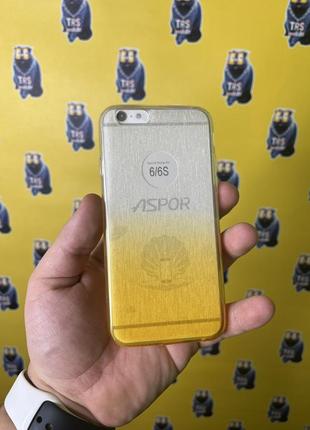 Чохол силіконова накладка aspor- rainbow collection для iphone 6/