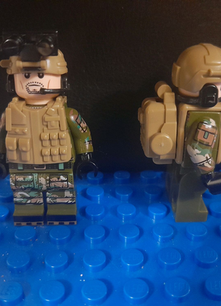 Лего мини фигурка спецназа