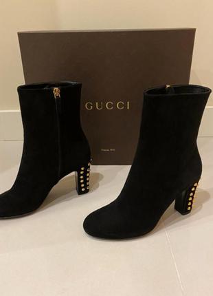 Черевики осінні gucci оригінал р-р 35,5 нові2 фото