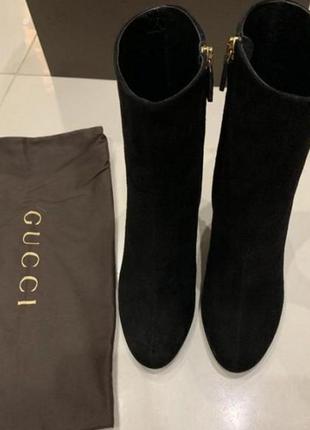 Черевики осінні gucci оригінал р-р 35,5 нові3 фото