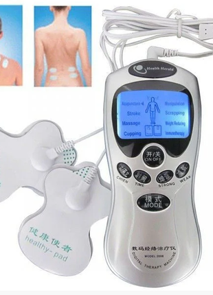 Біоімпульсний ехомасажер для шиї спини «echo massager» на російсь