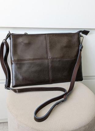 Клатч, сумка, сумочка із натуральної шкіри 👍1 фото