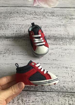 Круті пінетки кеди кросівки m&s 3-6міс