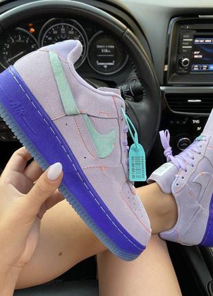 Nike air force 1 lxx “purple agate”10 фото