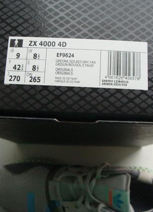 Кросовки adidas zx 4000 4d (original)8 фото