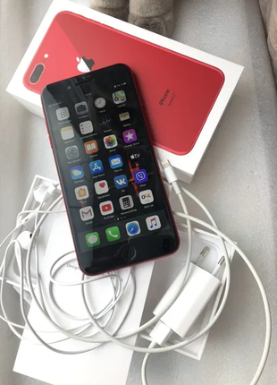 Iphone 8+ red 64gb neverlock gray/silver/red